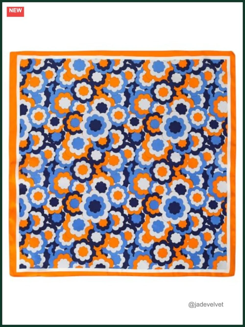 27.5 inch Square Satin Silk Scarf Women Fashion Head Scarf Lightweight